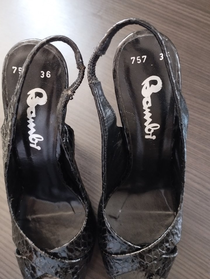 Bambi topuklu ayakkabı - Görsel 3