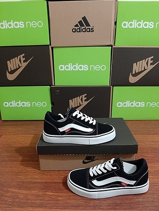 VANS SIYAH 36/44 ARASI NUMARALARLA