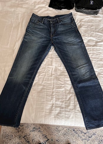 Levis Levi S 504 Orijinal Koyu Lacivert Jean Sifir Ayarinda