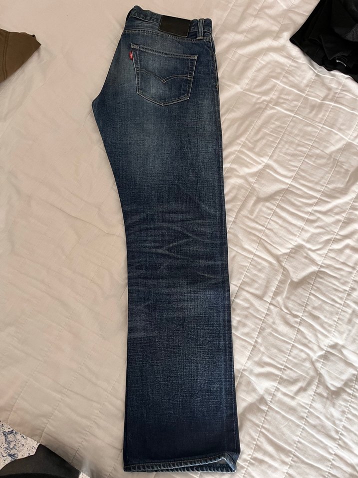 Levi's 504 Orijinal Koyu Lacivert Jean — görsel 2/3