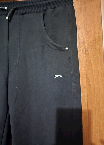 Siyah Fermuarlı Erkek Eşofman Altı - Görsel 2