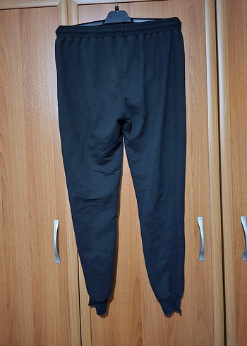 Siyah Fermuarlı Erkek Eşofman Altı - Görsel 4