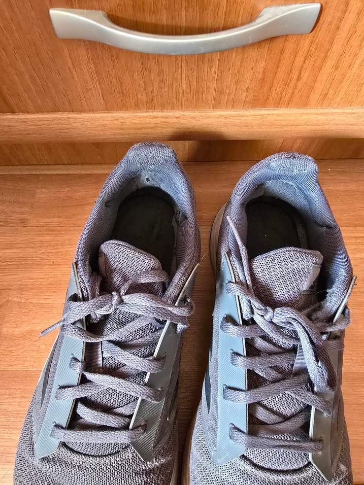 Gri Normcore Erkek Ayakkabı Bağcıkları - Görsel 2