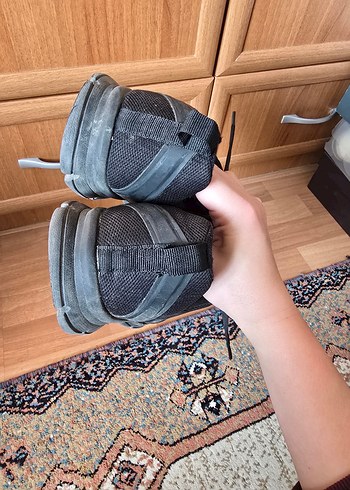 Siyah Gri Spor Ayakkabı Bağcıkları - Görsel 7