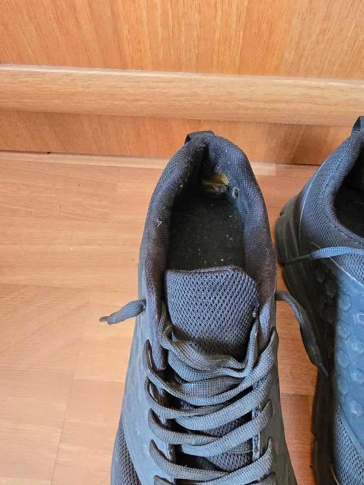 Siyah Gri Spor Ayakkabı Bağcıkları - Görsel 2