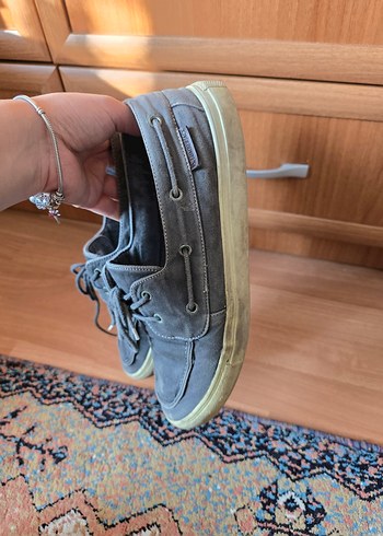 Gri Erkek Ayakkabı Bağcıkları - Görsel 3