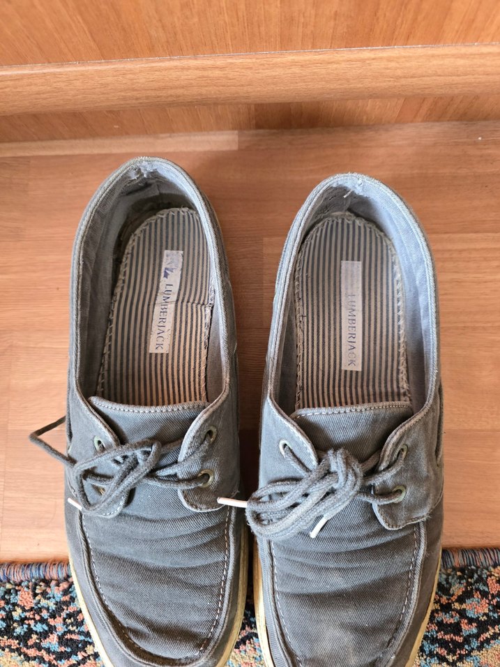 Gri Erkek Ayakkabı Bağcıkları - Görsel 2