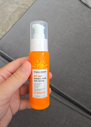 Maru-Derm SPF50+ Mineral Güneş Kremi 50 ml