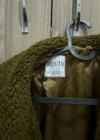 haki
Peluş Kadın Midi Ceket - Görsel 2