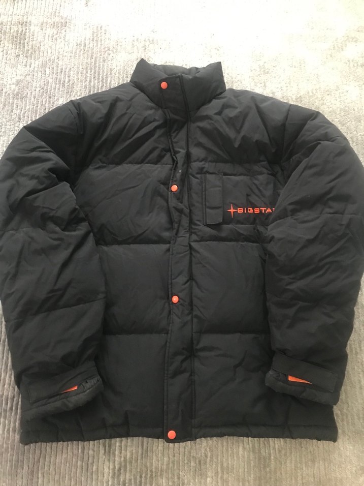 Siyah Erkek Mont - Görsel 2