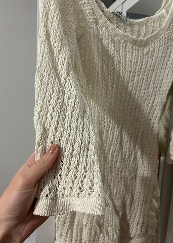 Kadın bej pareo - Görsel 2