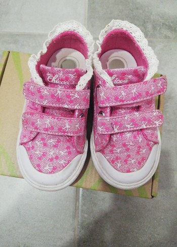 Kız Çocuk Pembe Bağcıksız Spor Ayakkabı - Görsel 3