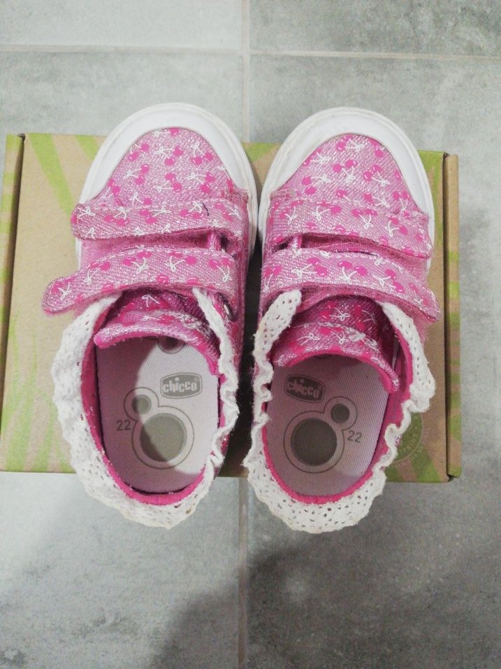 Kız Çocuk Pembe Bağcıksız Spor Ayakkabı - Görsel 2