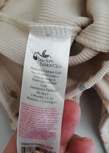 6 ay bebek takım - Görsel 4