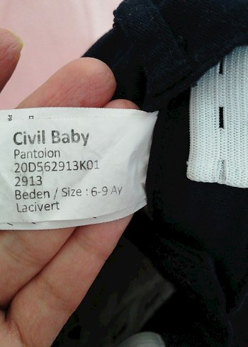 Lacivert Pantolon - Görsel 2