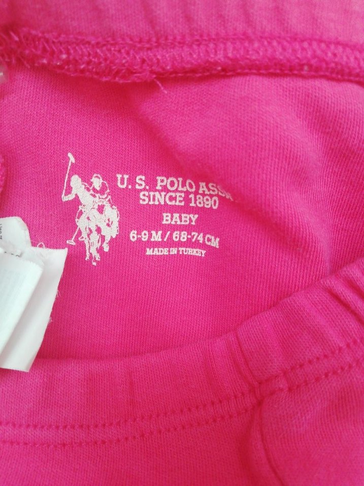 Kız Çocuk Pembe ve Somon Tayt - Görsel 2