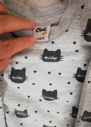 3 lu bebek üst (6 ay) - Görsel 2