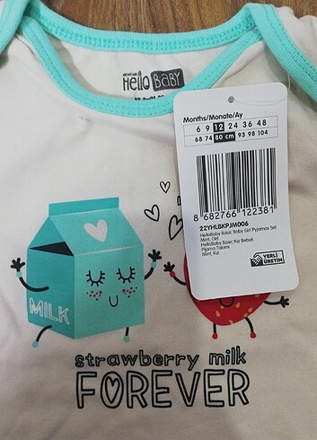 HelloBaby Hellobaby Pijama takımı 