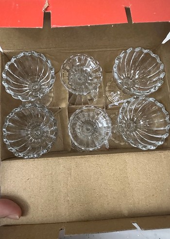 Altın Detaylı Kristal Ayaklı Kadehler - Görsel 4