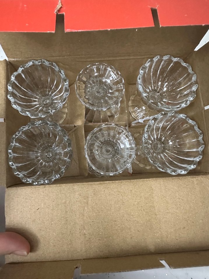 Altın Detaylı Kristal Ayaklı Kadehler - Görsel 4