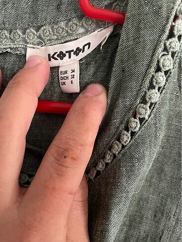 34 Beden Keten kısa elbise