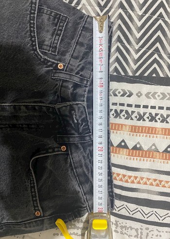 Wide leg siyah jeans pantolon trendyol - Görsel 5