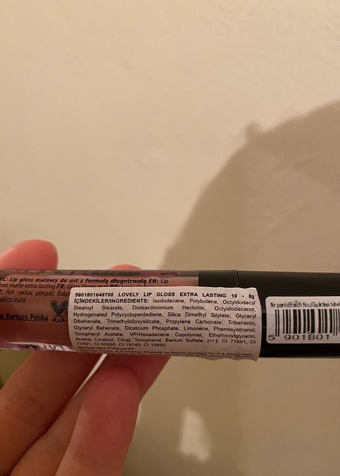 Lovely Lip Gloss 19 numara - Görsel 2