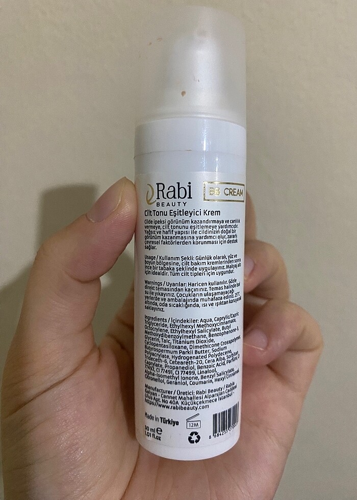Rabi BB Krem - Görsel 2