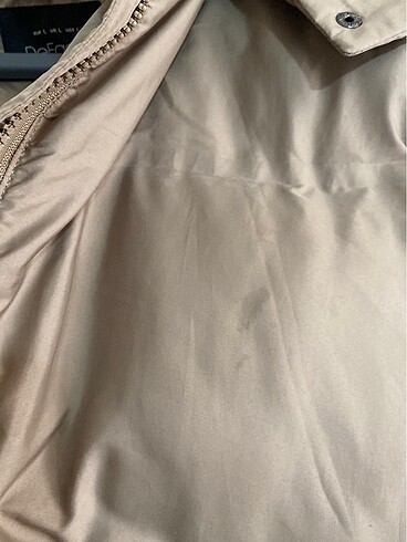 Defacto kapüşonlu şişme mont kahve bej - Görsel 7