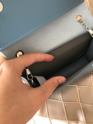  Beden mavi Renk Miniso Çanta