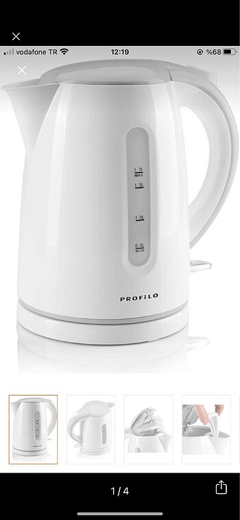 Profilo kettle
