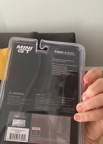 Gri Mini GT Toyota Spor Araba Modeli - Görsel 2