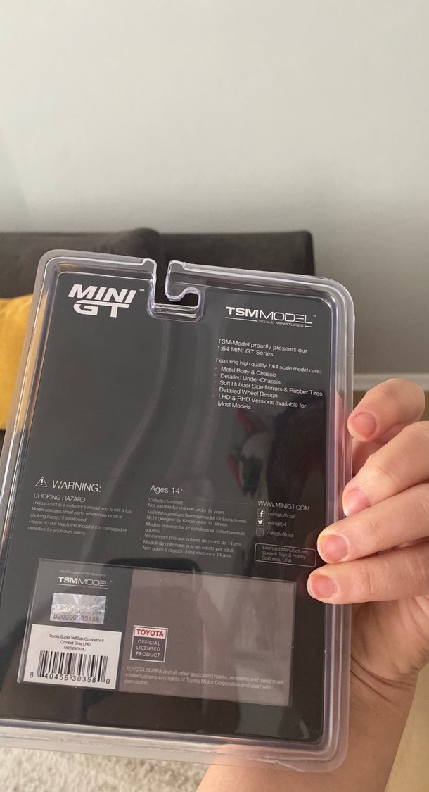Gri Mini GT Toyota Spor Araba Modeli - Görsel 2