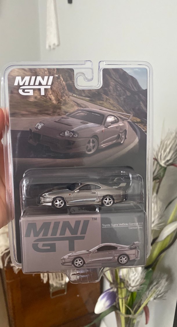 Gri Mini GT Toyota Spor Araba Modeli - Görsel 3