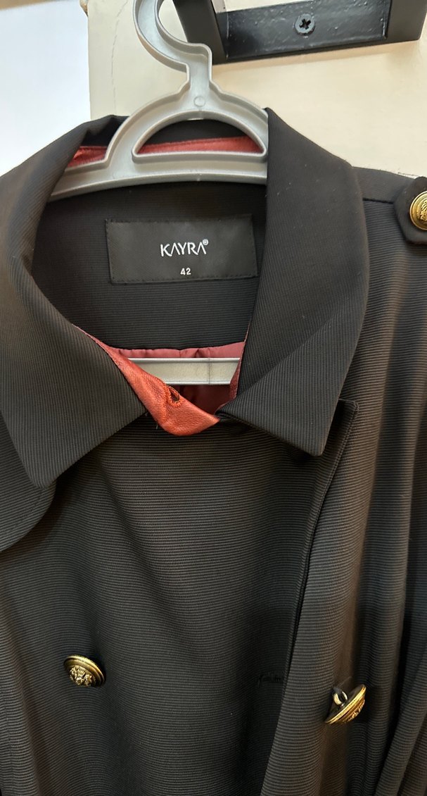 Kayra Uzun Kadın Trençkot - Görsel 2