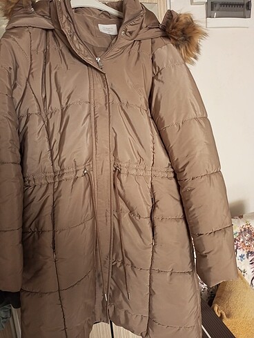 xl Beden camel Renk Mont uzun