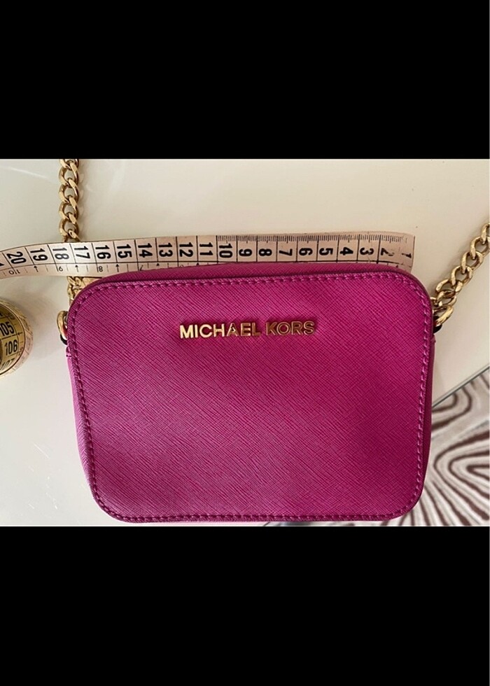 Michael kors pembe çanta - Görsel 2