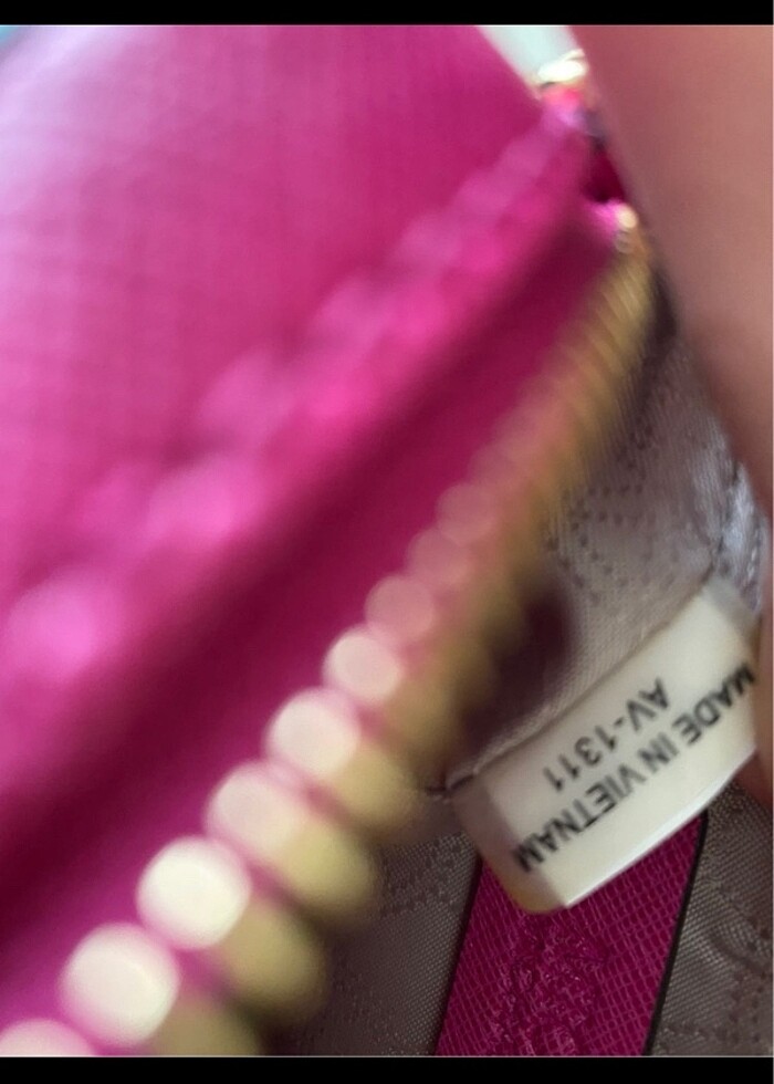 Michael kors pembe çanta - Görsel 5