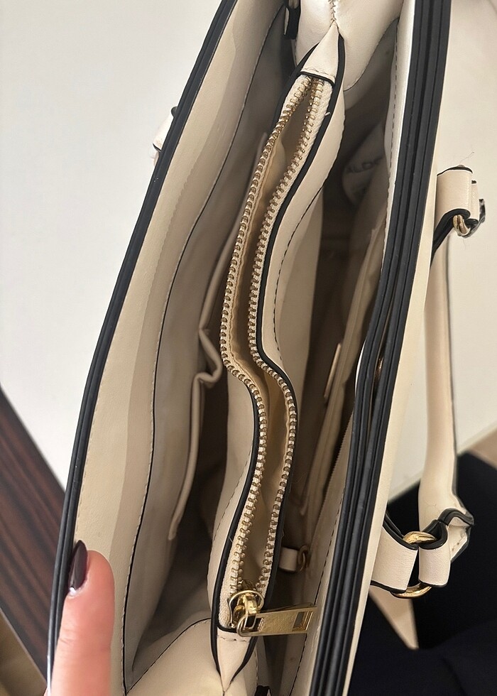 Aldo beyaz çanta - Görsel 3