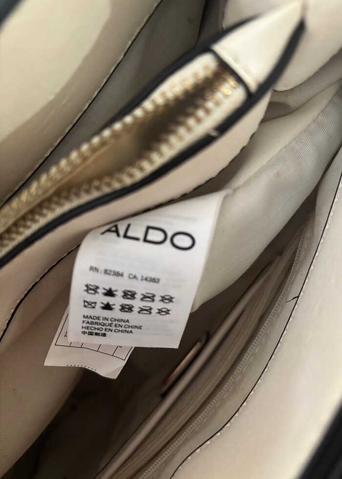 Aldo beyaz çanta - Görsel 4