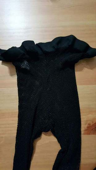 diğer Beden siyah fileli külotlu çorap 