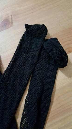 diğer Beden siyah Renk siyah fileli külotlu çorap 