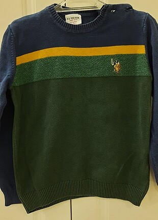 5 6 yaş polo kazak 