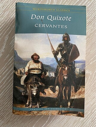Don kişot cervantes İngilizce