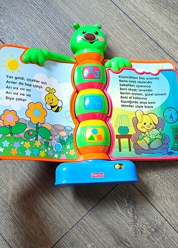 Fisher Price Tırtıl Eğitici Oyuncak 