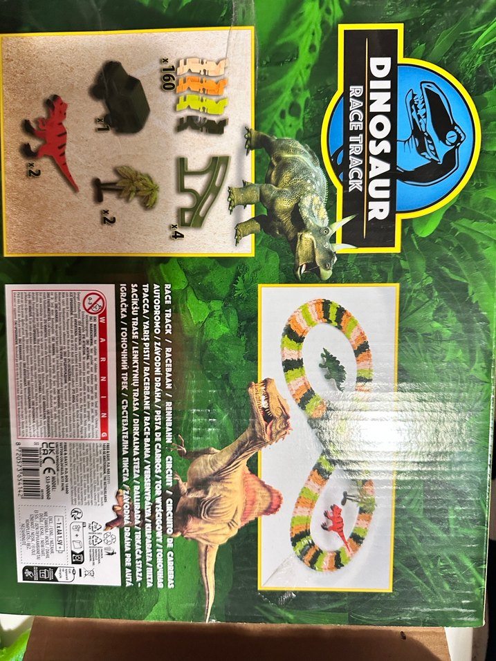 Renkli Dinozor Temalı Yap-boz Çocuk Oyun - Görsel 2