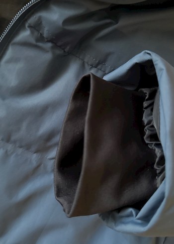 Zara Kapüşonlu Koyu Mavi Erkek Mont - Görsel 3