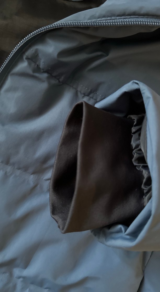 Zara Kapüşonlu Koyu Mavi Erkek Mont - Görsel 3