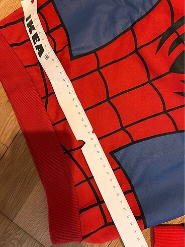 6 Yaş Beden Spiderman eşofman üstü