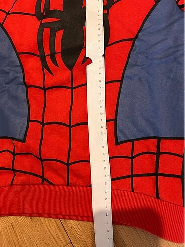 6 Yaş Beden kırmızı Renk Spiderman eşofman üstü